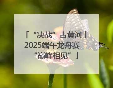 “决战”古黄河丨2025端午龙舟赛“巅峰相见”