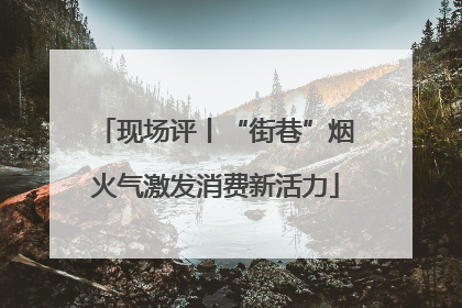 现场评丨“街巷”烟火气激发消费新活力