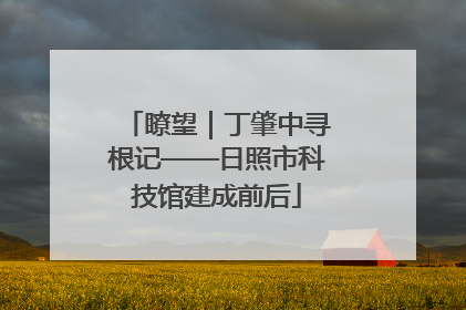 瞭望｜丁肇中寻根记——日照市科技馆建成前后