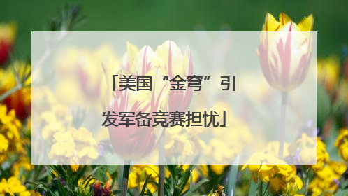 美国“金穹”引发军备竞赛担忧