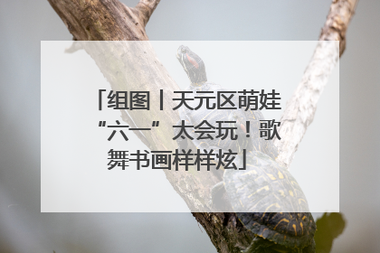 组图丨天元区萌娃“六一”太会玩！歌舞书画样样炫