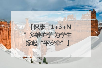 保康“1+3+N”多维护学 为学生撑起“平安伞”