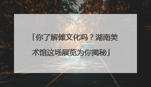 你了解傩文化吗？湖南美术馆这场展览为你揭秘