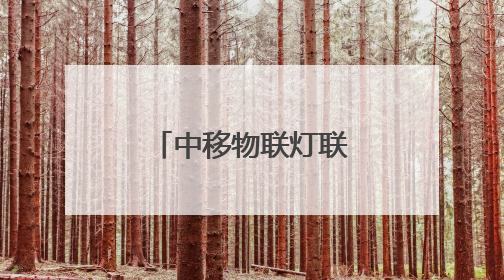 中移物联灯联网解决方案助力城市数智治理