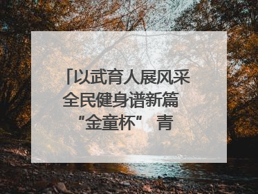 以武育人展风采 全民健身谱新篇 “金童杯” 青少年散打搏击邀请赛圆满落幕