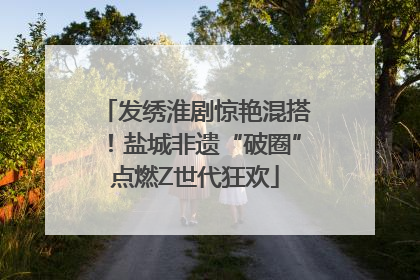 发绣淮剧惊艳混搭！盐城非遗“破圈”点燃Z世代狂欢