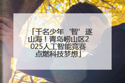 千名少年‘智’逐山海！青岛崂山区2025人工智能竞赛点燃科技梦想