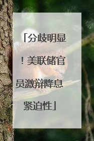 分歧明显！美联储官员激辩降息紧迫性