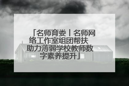 名师育娄丨名师网络工作室组团帮扶 助力薄弱学校教师数字素养提升