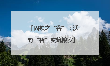 固镇之“谷”：沃野“智”变筑粮安