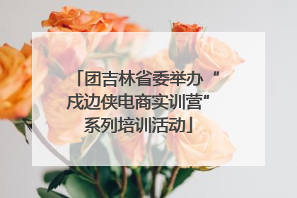 团吉林省委举办“戍边侠电商实训营”系列培训活动