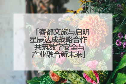 客都文旅与启明星辰达成战略合作 共筑数字安全与产业融合新未来