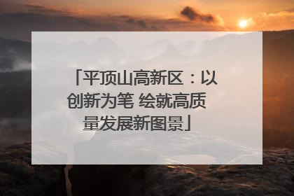平顶山高新区：以创新为笔 绘就高质量发展新图景