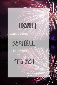 晚潮｜父母的壬午记忆