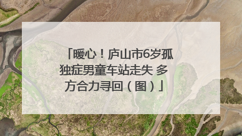 暖心！庐山市6岁孤独症男童车站走失 多方合力寻回（图）