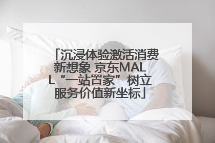 沉浸体验激活消费新想象 京东MALL“一站置家”树立服务价值新坐标