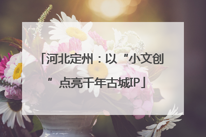 河北定州：以“小文创”点亮千年古城IP