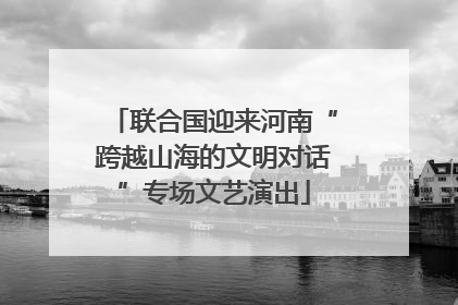 联合国迎来河南“跨越山海的文明对话”专场文艺演出