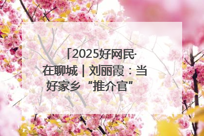 2025好网民·在聊城｜刘丽霞：当好家乡“推介官” 秀出乡村新风貌