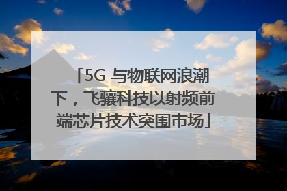 5G 与物联网浪潮下，飞骧科技以射频前端芯片技术突围市场