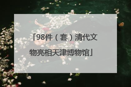 98件（套）清代文物亮相天津博物馆